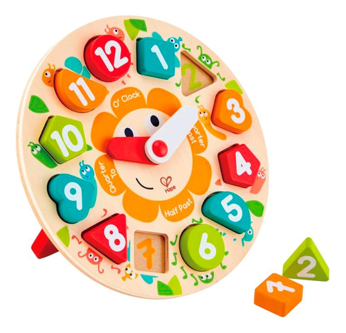 Hape Puzzle Del Reloj Robusto Cuota