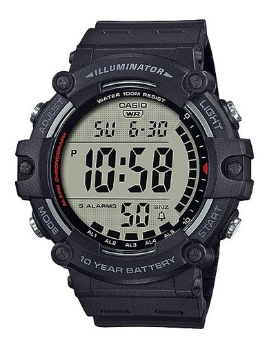 Imagen 1 de 2 de Reloj Casio Core 10 Años Ae-1500wh-1a