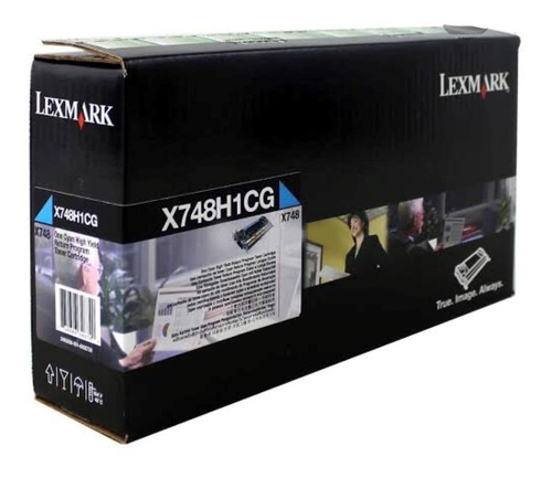 Tóner Lexmark X748h1cg Original Para Multifuncional X748