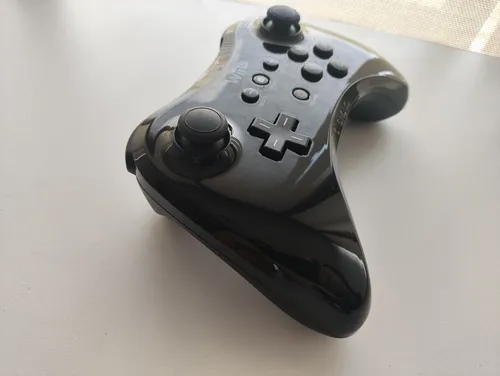 Control Pro Para Nintendo Wii U Color Negro 100% Genuino B (Usado)