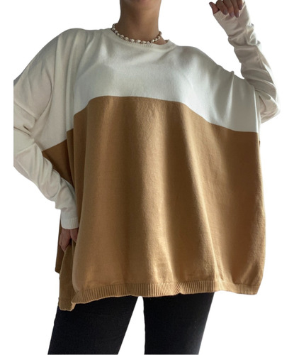 Sweater Bremer Amplio, Oversize Mujer