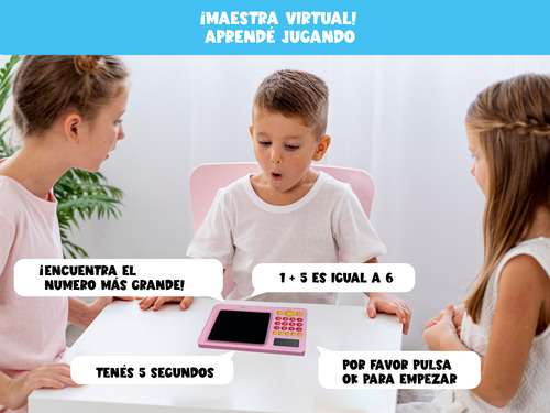 Pizarra Mágica Infantil Matemática Juegos Didácticos