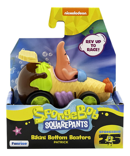 Spongebob Bikini Bottom Boaters Rev Up Racers Para +3 Años
