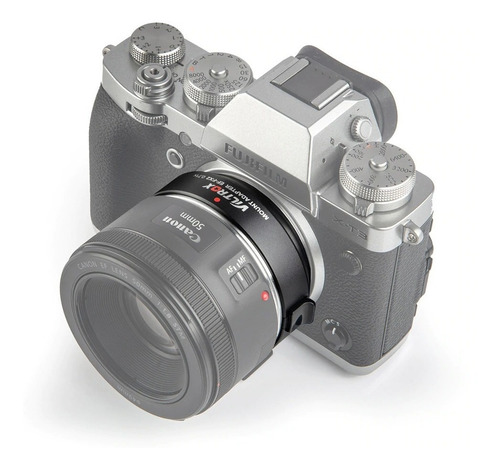 Imagem 3 de 6 de Adaptador Viltrox Ef-fx2 - Lentes Ef Para Camera Fuji X