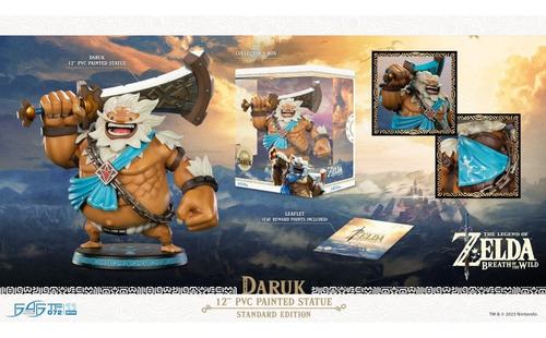 Figura The Legend Of Zelda Botw Daruk Pvc Standard Ed. F4f