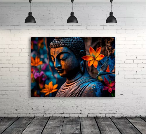 Cuadro-buda 1-moderno,decorativo,120x85cm-16k Resolución