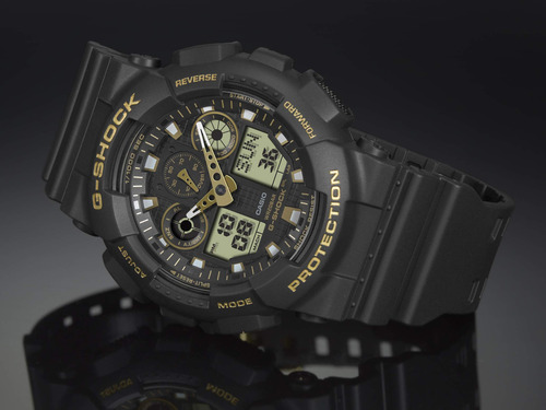 Relógio Casio G-shock Xl Série Ga-100gbx-1a9 Para Homens