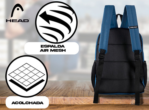 Mochila Urbana Deportiva Head Original Diseño Nuevo Unisex