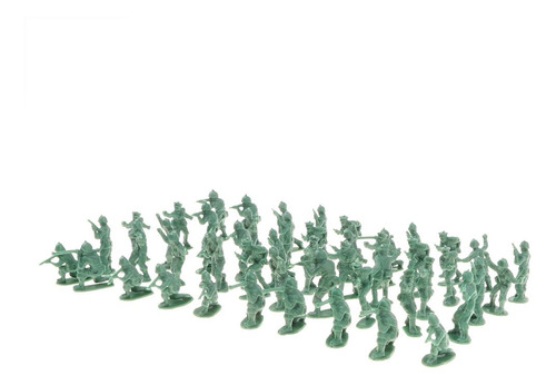 100 Unids / Pieza 2 Cm Men Toy Soldiers De Acción Scene