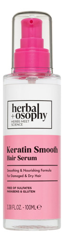 Herbalosophy Keratin Smooth Hair Serum - Formula Antiencresp