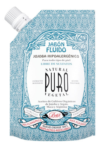 Botik Jabón Fluido Neutro Natural 280ml