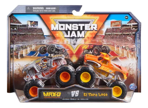 Monster Jam Wheelie Bar 1:64 Die-Cast Monster Truck - Big Kahuna