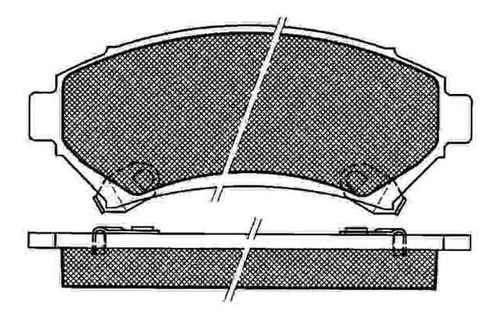 Pastilla De Freno Chevrolet Oldsmobile - Pontiac 97/ Delante