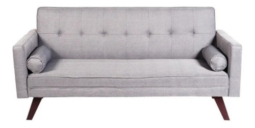 Futon Doni Gris 188x82x89 Cm M+ Desing Nuevo E Original