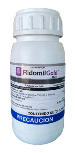 Ridomil Gold 480 Fungicida Metalaxil 250 Ml Syngenta