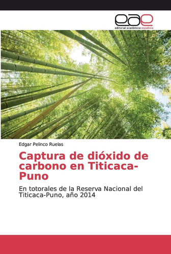 Libro: Captura De Dióxido De Carbono En Titicaca-puno: En To