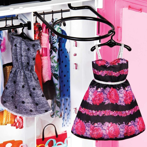 Closet De Luxo Da Barbie Fashionistas - Com Boneca - Mattel
