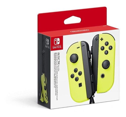 Control Joy Con Izquierdo-derecho Nintendo Switch Amarillo