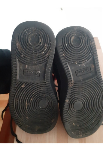 Zapatillas Botitas Kickers - Negras - Talle 27