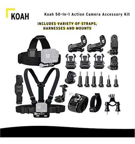 50 1 Kit Accesorio Para Camara Accion Gopro