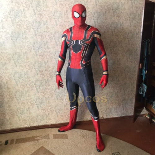 Traje Spiderman Cosplay Disfraz Homecoming Para Adulto Niños