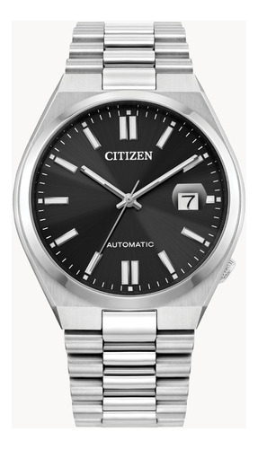 Reloj Citizen Nj0150-56e Colección Tsuyosa Plateado/negro