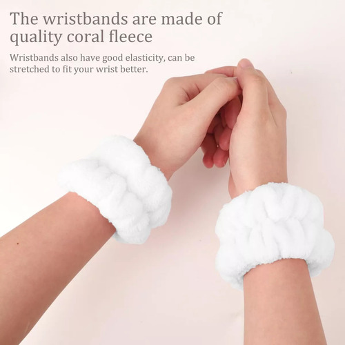 * Kit 2 Pulseras Y Brazaletes Unisex For Lavado Facial Y