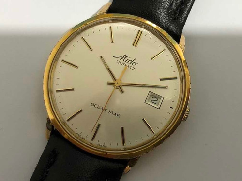 Mido Ocean Star Date Quartz Leia O Anúncio 0596