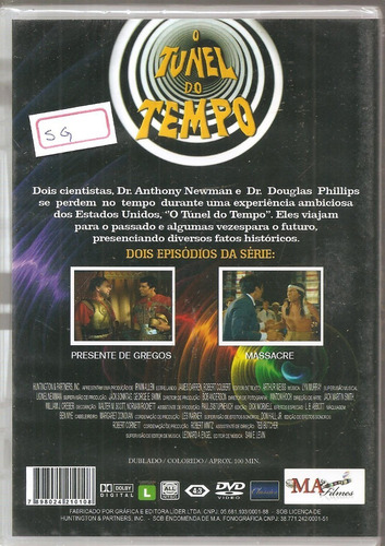 Dvd O Tunel Do Tempo Vol. 4 - Robert Colbert, James Darren