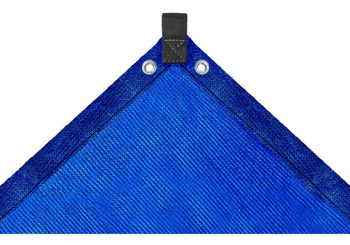 Tela Sombreamento 80% Sombra Cobertura Piscina 5x3 Decor Cor Azul
