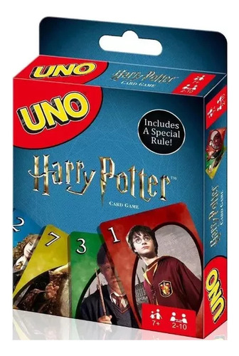 Jogo De Cartas U.n.o Harry Potter Family Fun