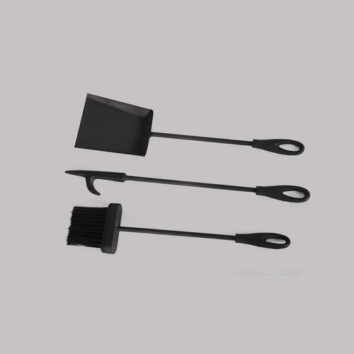 Juegos De Herramientas Para Chimenea Rústica Con Mango, Kit