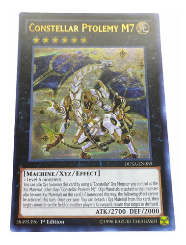 Yugioh Constellar Ptolemy M7 Dusa