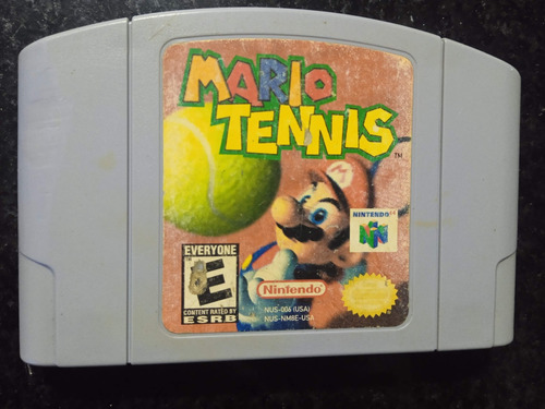 Mario Tennis Original Nintendo 64 - N64 Fisico