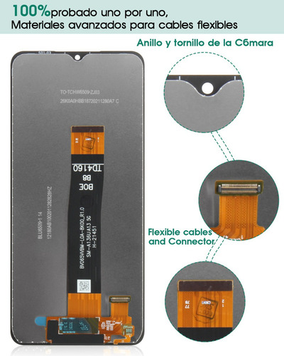 Compatível Tela De Toque Lcd Para Samsung A13 5g Sm-a136u