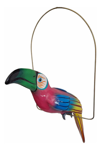 Hermosa Guacamaya Decorativa Para Jardin / Hogar 55 Cm 