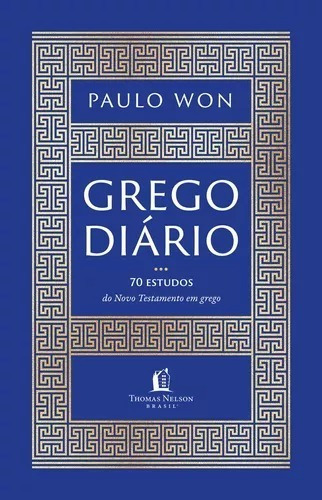 Livro Grego Diário - 70 Estudos Do Novo Testamento Em Grego