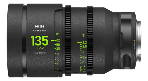 Lente De Cinema Nisi Athena Prime 135 Mm T2.2 Com Suporte Rf