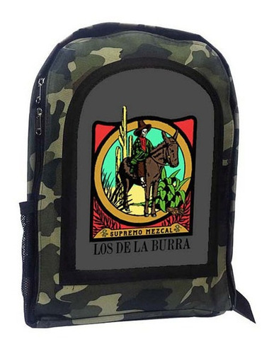 Mochila Camuflada Calavera Mexicana Catrina A23