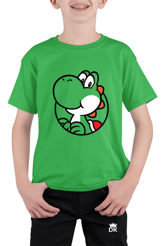 Polera Estampada Dtg Niños Y Adultos Mario Bigote Gamer Polera Estampada Dtg Niños Y Adultos Mario Bigote Gamer