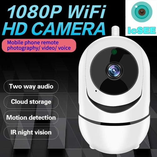 Imagen 3 de 6 de Cámara De Seguridad Interior 1080p Mini Wifi Icsee