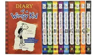 Book : Diary Of A Wimpy Kid Box Of Books (books 1-10) -...