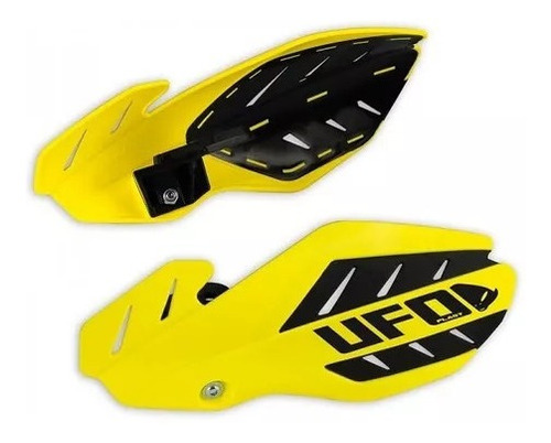 Cubremanos Amarillo Ufo Flame Para Suzuki Rmz 250-450