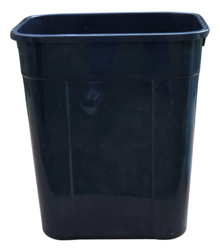 Bote Cesto De Basura Tapa Balancín Plastico 25 Litros Color Negro