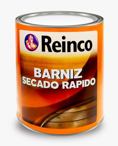 Barniz Secado Rápido Transparente Brillante Reinco Galón