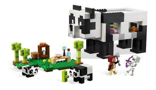 Kit De Construcción Lego Minecraft El Refugio-panda 21245 553