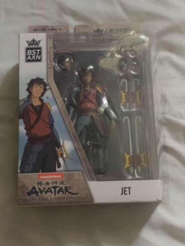 Figura De Jett De La Serie Avatar The Last Airbender Oferta!