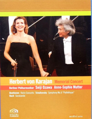 H. Von Karajan Memorial Concert - Mutter Ozawa - Dvd.