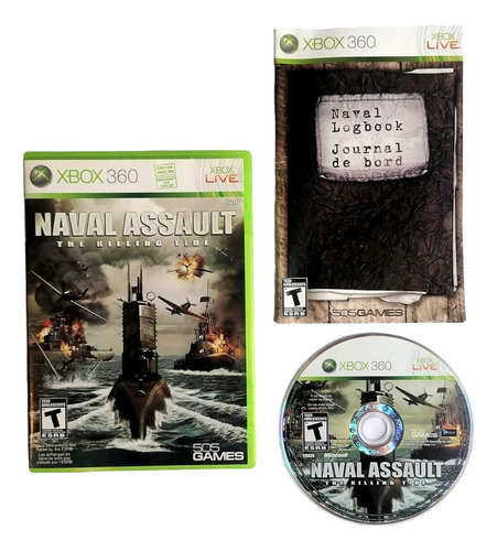 Naval Assault The Killing Tide Xbox 360 (Reacondicionado)