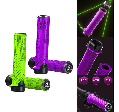 Chulisia 2 Pairs Bike Handlebar Grips Hand Grip Mtb Cycle